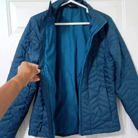The North Face Women’s Bombay Jacket Dark Peacock Blue Sz Small MINT CONDITION! - Picture 4 of 15